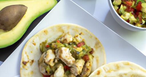 Kuřecí arepas s avokádovým salsa