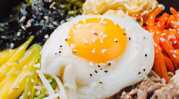 Bibimbap – tradiční korejské smíchaná rýže