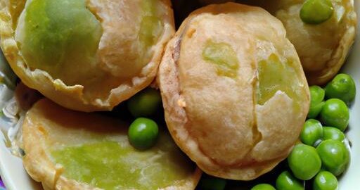 Hrníčkový máslový hrášek s puri