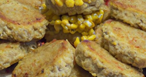 Masová náplň v kukuřičných plackách