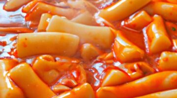 Tteokbokki – Pálivé rýžové buchtičky