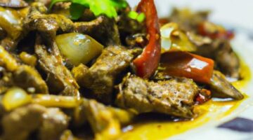 Hovězí na česneku a chilli