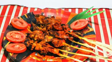 Sate ayam – indonéská kuřecí špíza