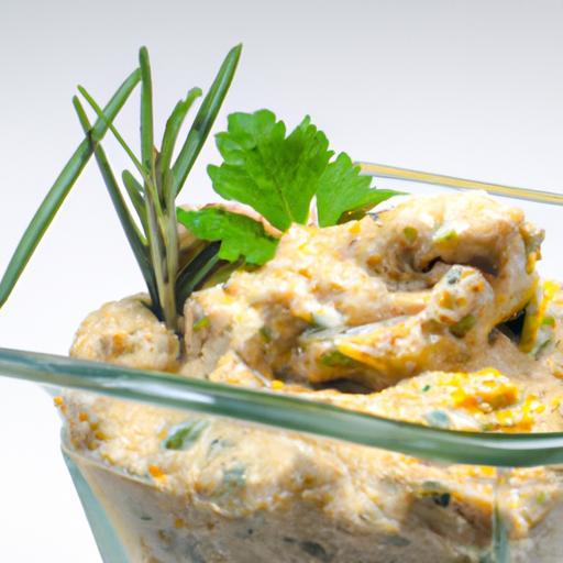 Kuřecí rillette s bylinkami