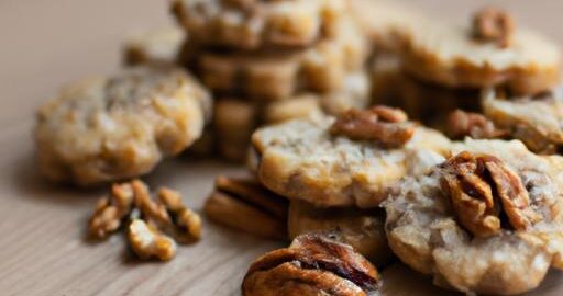 Pískové sušenky s ořechy a skořicí