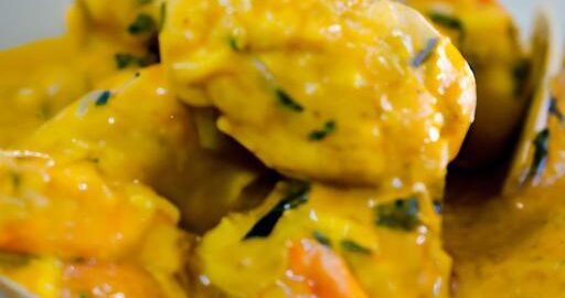 Mořské plody v bylinkové omáčce