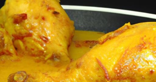 Kari z kuřecích stehí