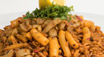 Koshari – tradiční egyptské jídlo