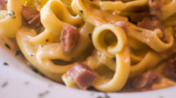 Těstoviny Carbonara s pancettou