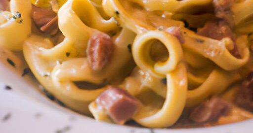 Těstoviny Carbonara s pancettou