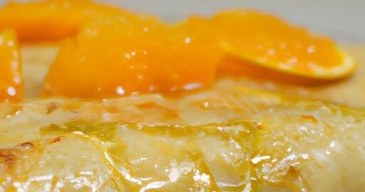 Crepes Suzette s pomerančovou omáčkou