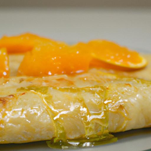 Crepes Suzette s pomerančovou omáčkou