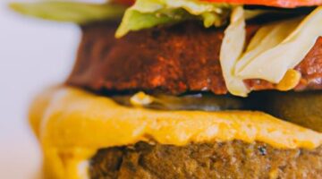 Vegan burger z čočky