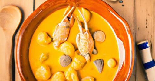 Bouillabaisse s kaštanovou polévkou