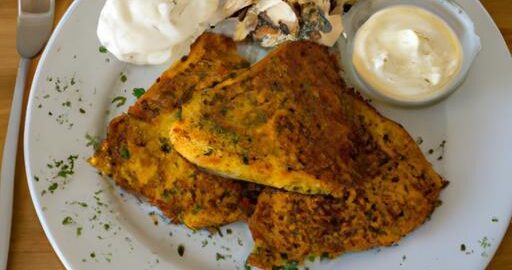 Houbový smažený sýr s tatarkou