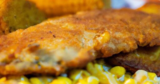 Kuře Maryland s kukuřičnými plackami