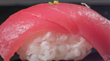 Japonské sushi s čerstvým tuňákem