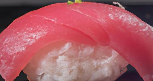 Japonské sushi s čerstvým tuňákem