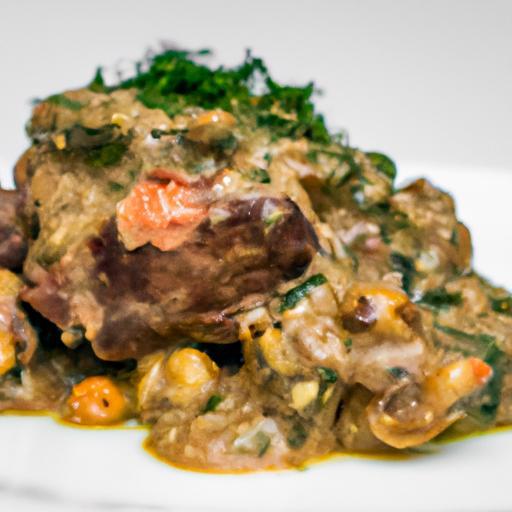 Hovězí vysočina na smetaně