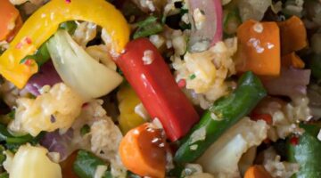 Dušená zelenina s quinoou