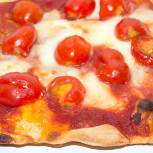 Sicilská pizza s rajčaty