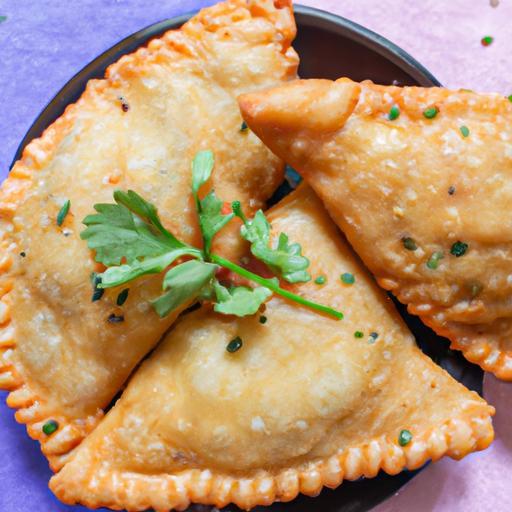 Pikantní kuřecí empanadas s koriandrem