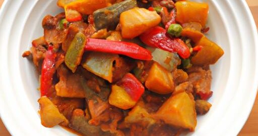 Pikantní guláš se zeleninou