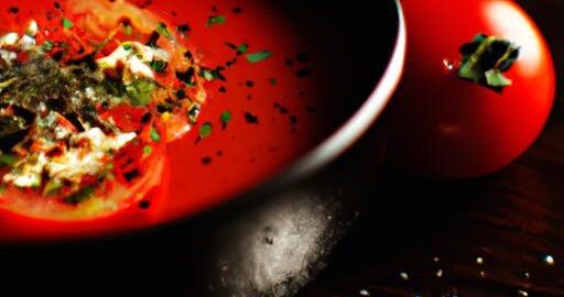 Rajská polévka s kokosem