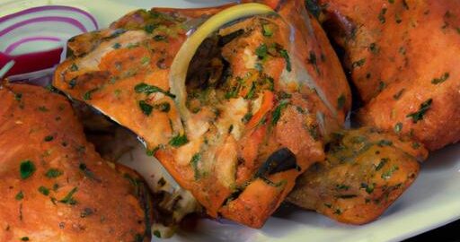 Tandoori kuře s naanem