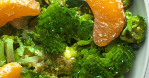 Brokolicový salát s mandarinkami
