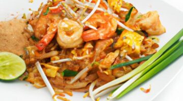 Pad Thai s krevetami a tofu