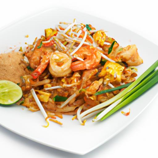 Pad Thai s krevetami a tofu
