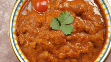 Pikantní fazolový guláš s koriandrem