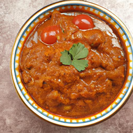 Pikantní fazolový guláš s koriandrem