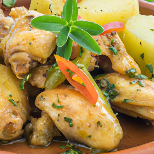 Brazílie kuře s kokosem