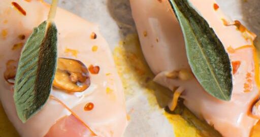 Kuřecí Saltimbocca se šunkou a šalvějí