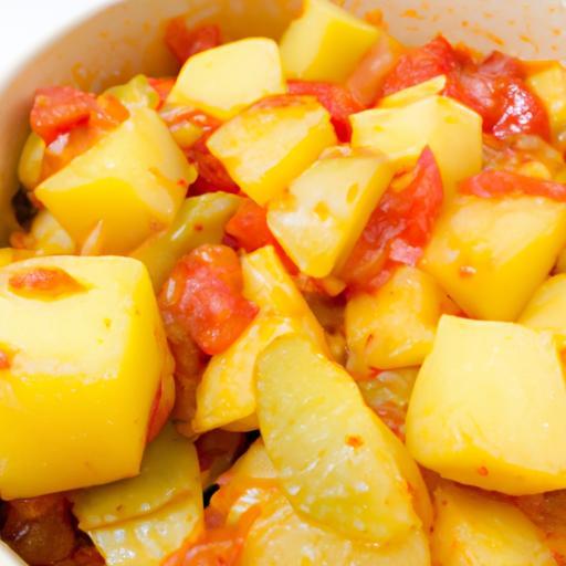 Ratatouille s bramborami a rajčaty