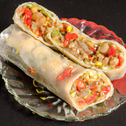 Rýžové wrap s Čínskou zeleninou