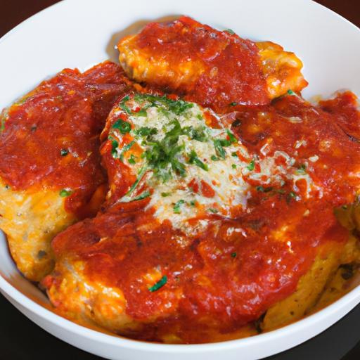 Kuře parmazán – italský pokrm