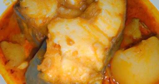 Ryba s kokosovým mlékem