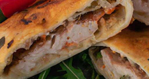 Kuřecí sýrová roláda s bylinkami