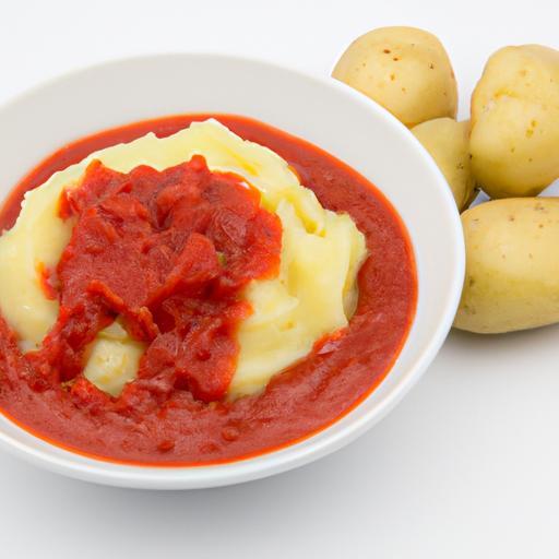 Rajská smetanová omáčka s bramborami