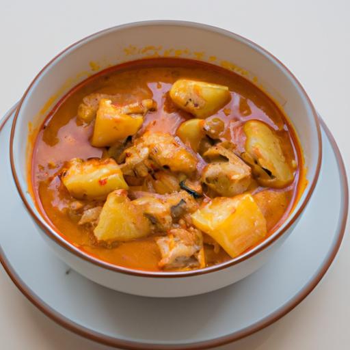 Veganský guláš s bramborem