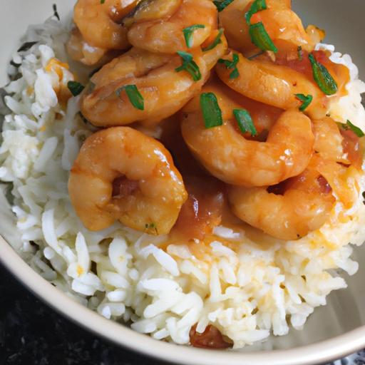 Cajun krevety s rýží