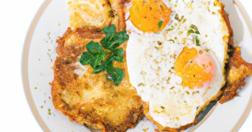 Ramen s vaječným rámovaným vajíčkem