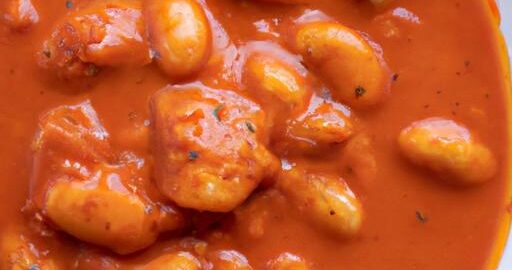 Rajčatový chutný guláš s fazolemi