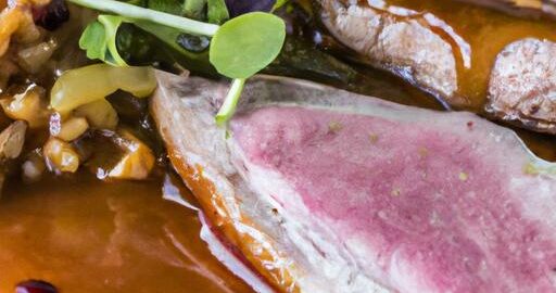 Kachní prsa na medu a bylinkách