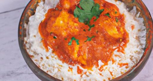 Murgh Makhani s rýží