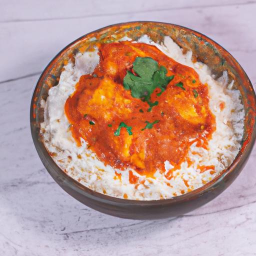 Murgh Makhani s rýží