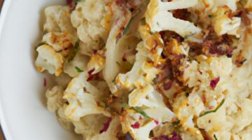 Křupavé quinoa s květákem